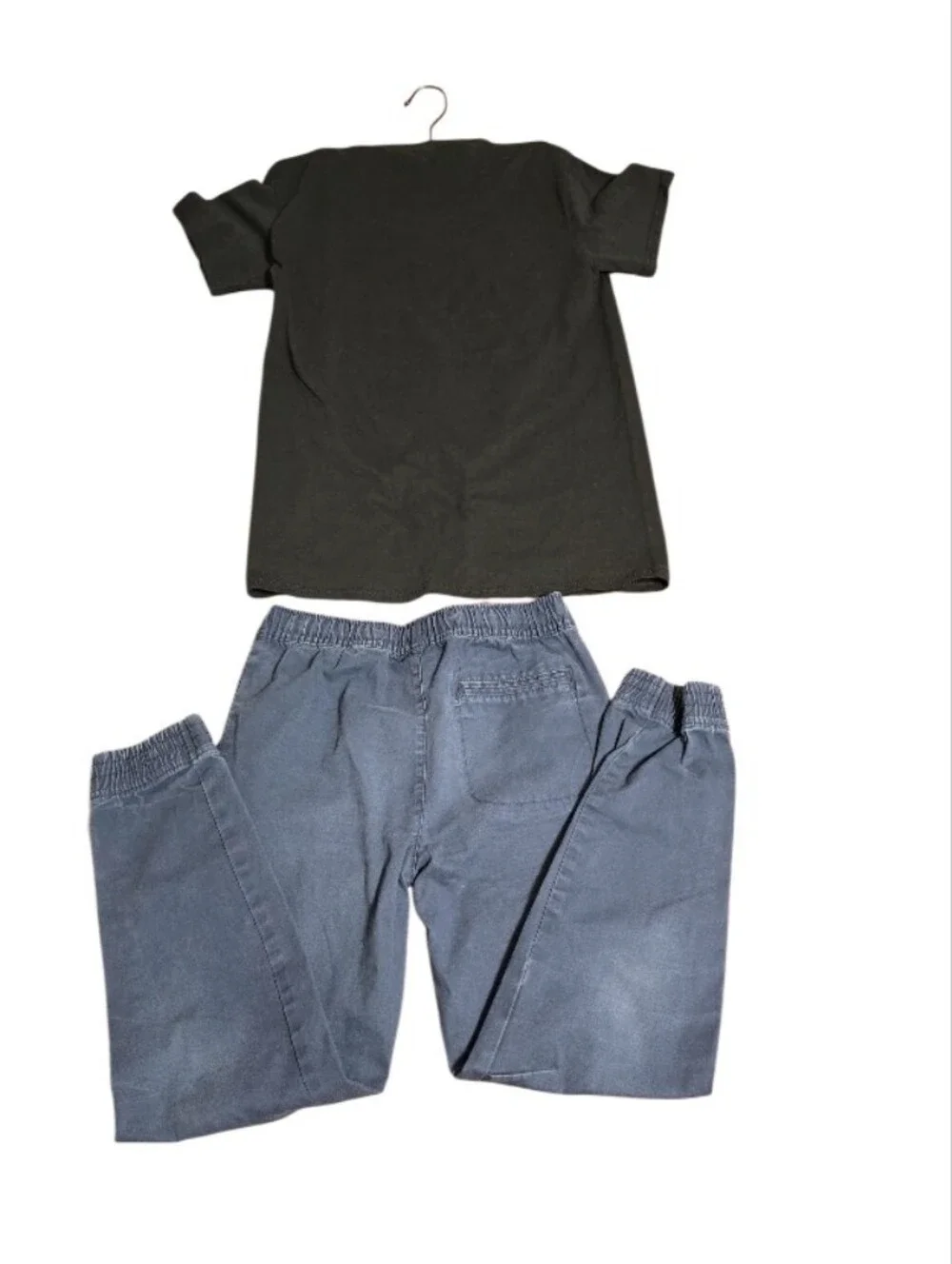 Boy Blue Jogger Pants - Casual Elastic Waist Trousers